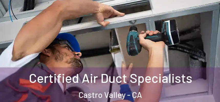 Certified Air Duct Specialists Castro Valley - CA