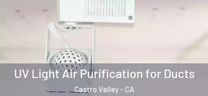  UV Light Air Purification for Ducts Castro Valley - CA